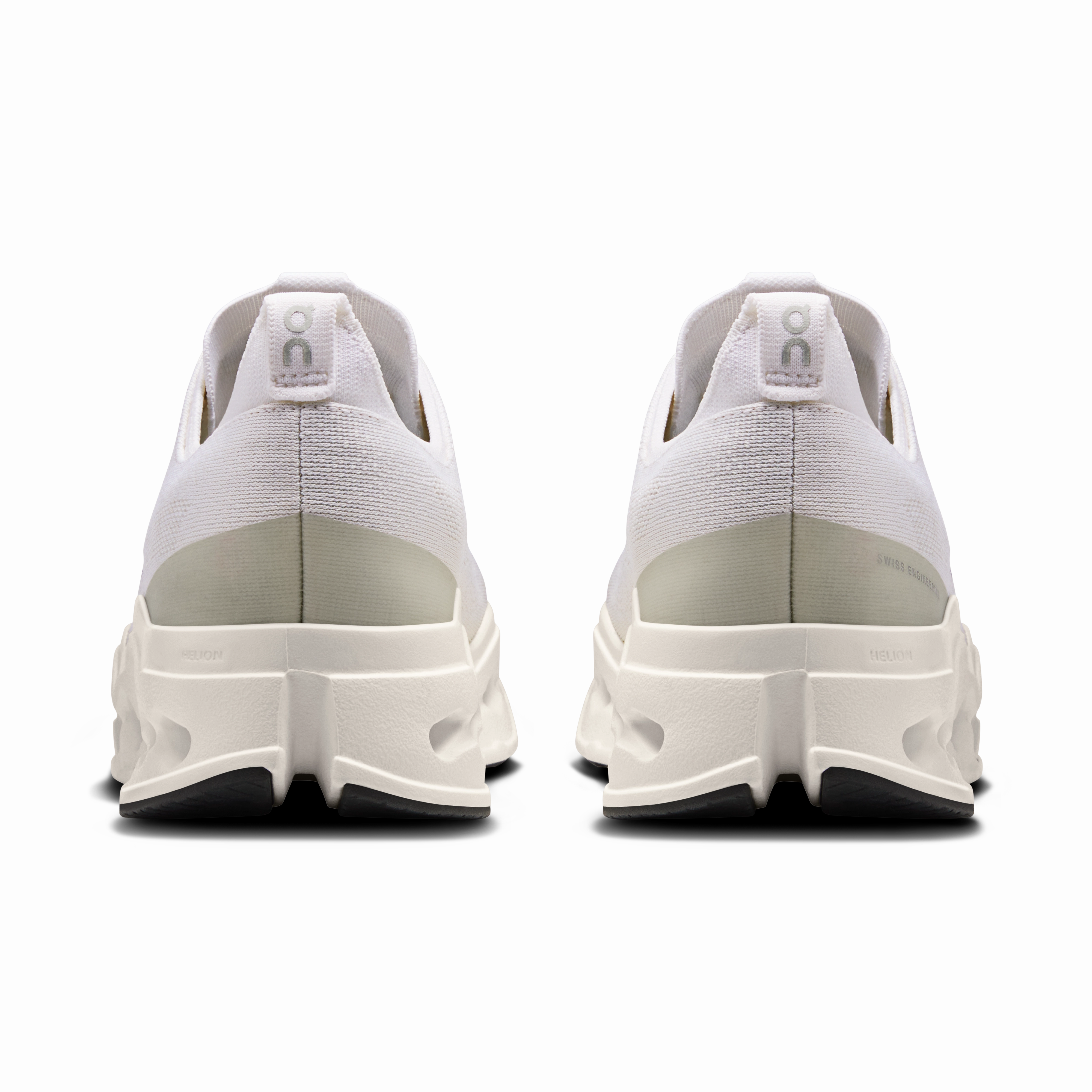 On Running Men's Cloudsurfer Max Wide Shoes - White / White Running Shoes Without Laces