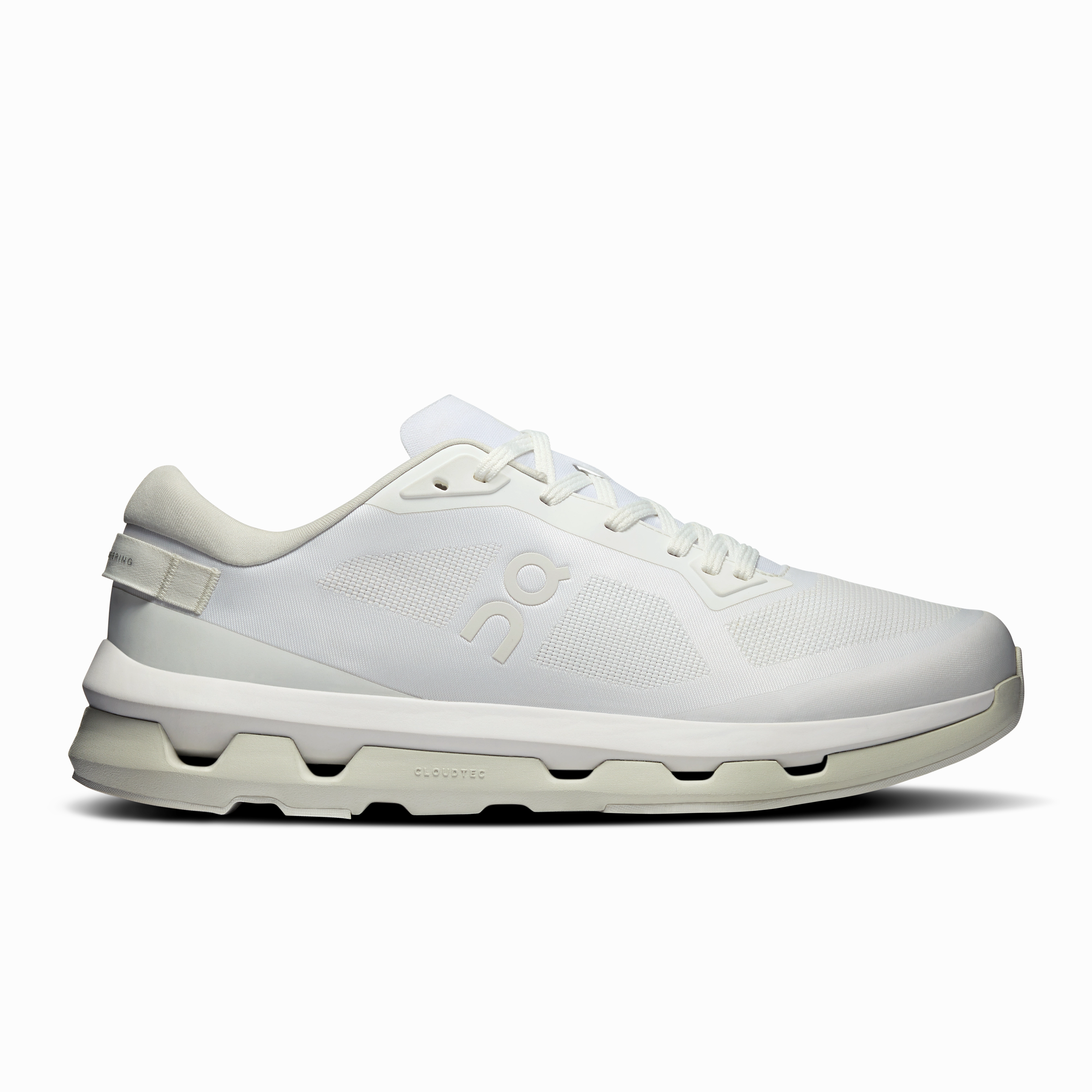 On Running Men's Cloudzone Shoes - White / White Running Shoes For