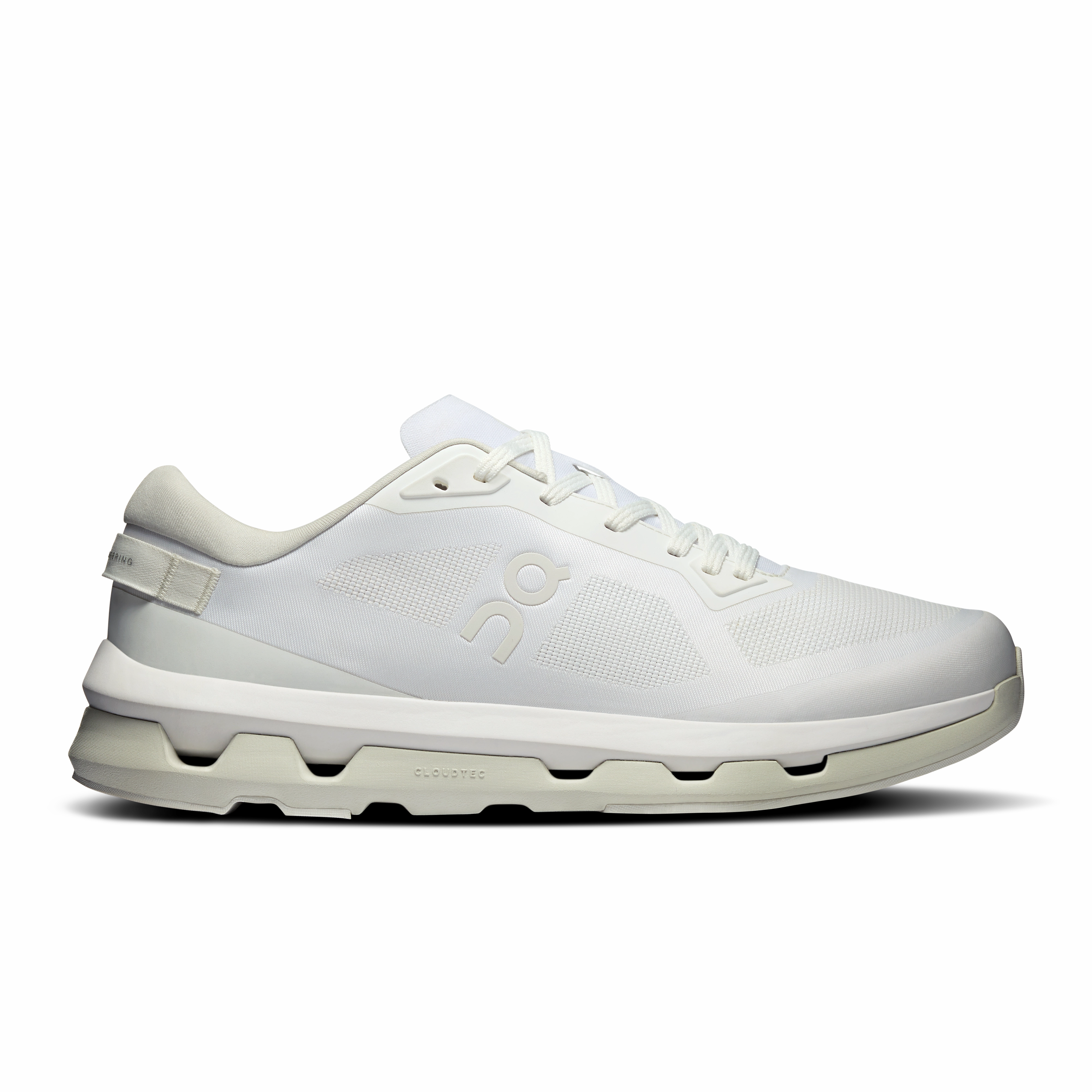 On Running Men's Cloudzone Shoes - White / White Running Shoe Store Atlanta Ga