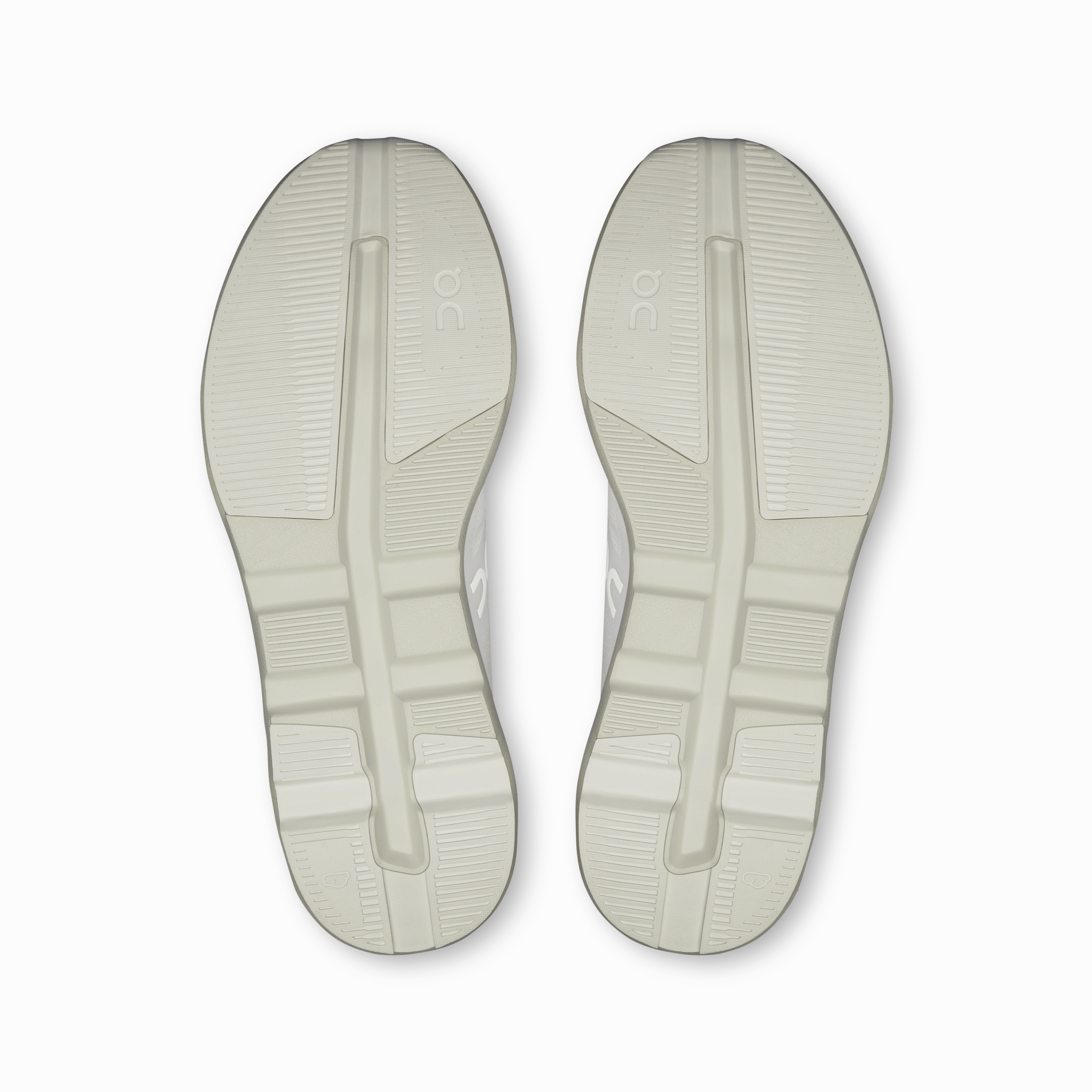 Running Shoes With Laces On Running Men's Cloudzone Shoes - White / White