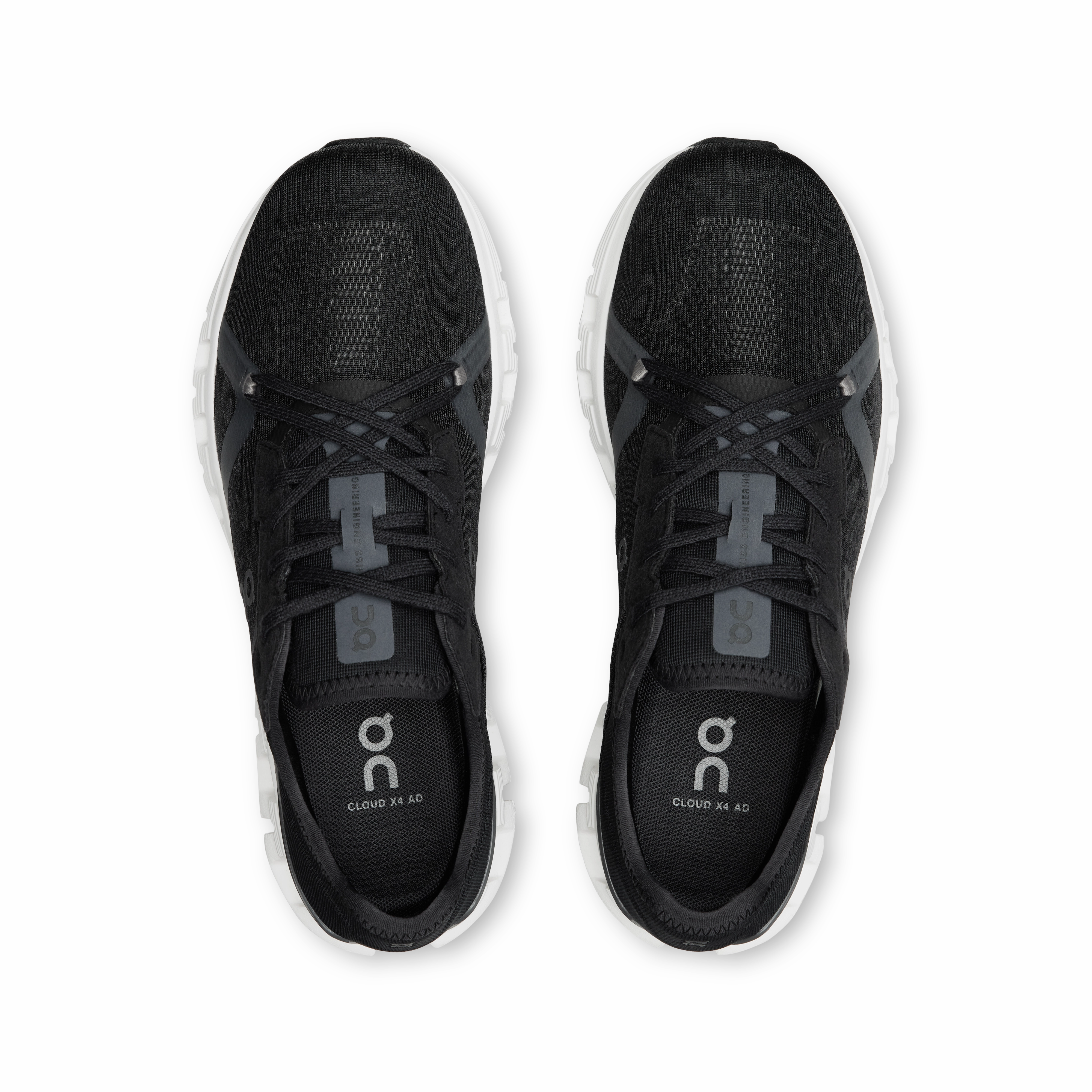 On Running Women's Cloud X 4 Ad Shoes - Black / Asphalt Best Running Shoes For Kids