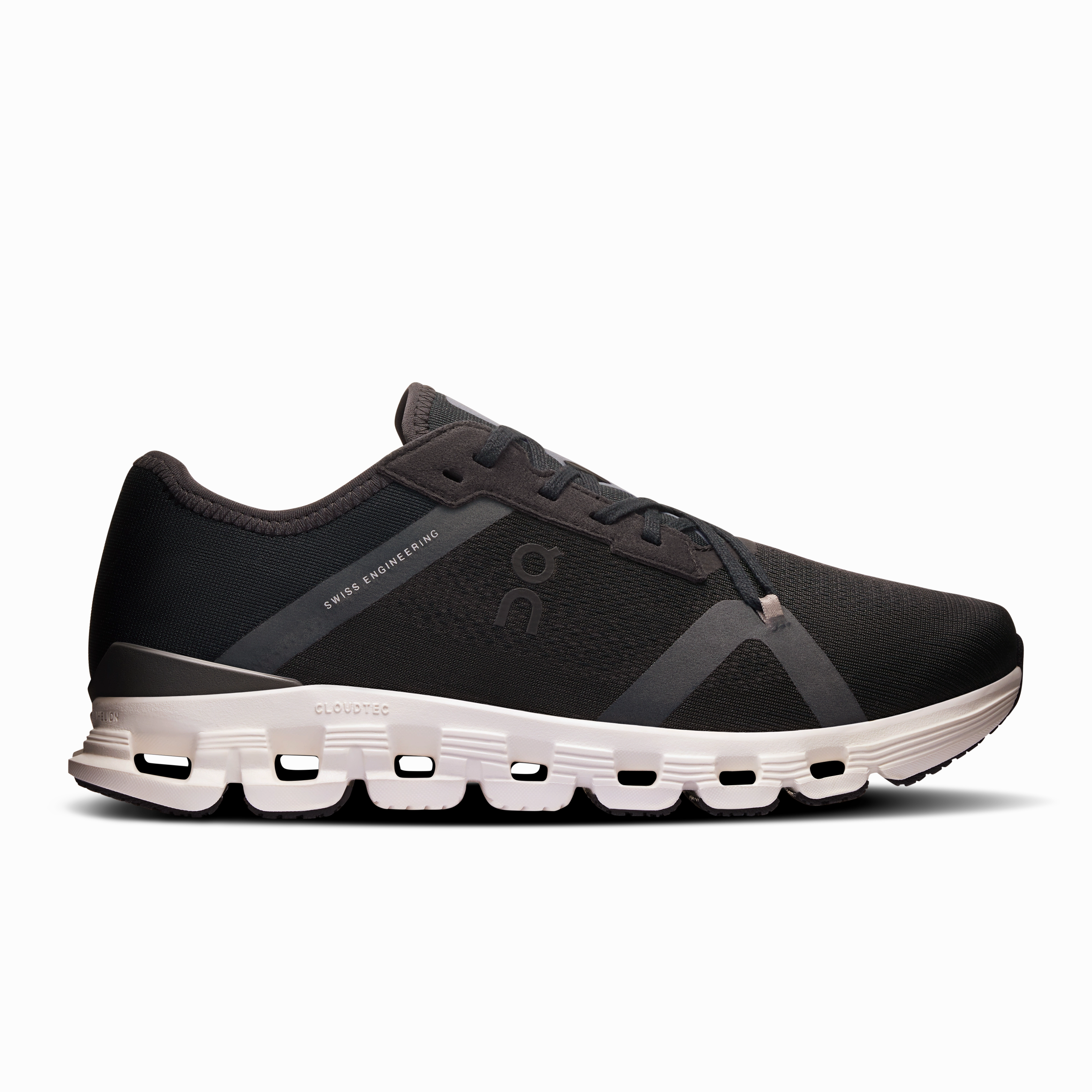 On Running Women's Cloud X 4 Ad Shoes - Black / Asphalt Running Shoes Shin Splints