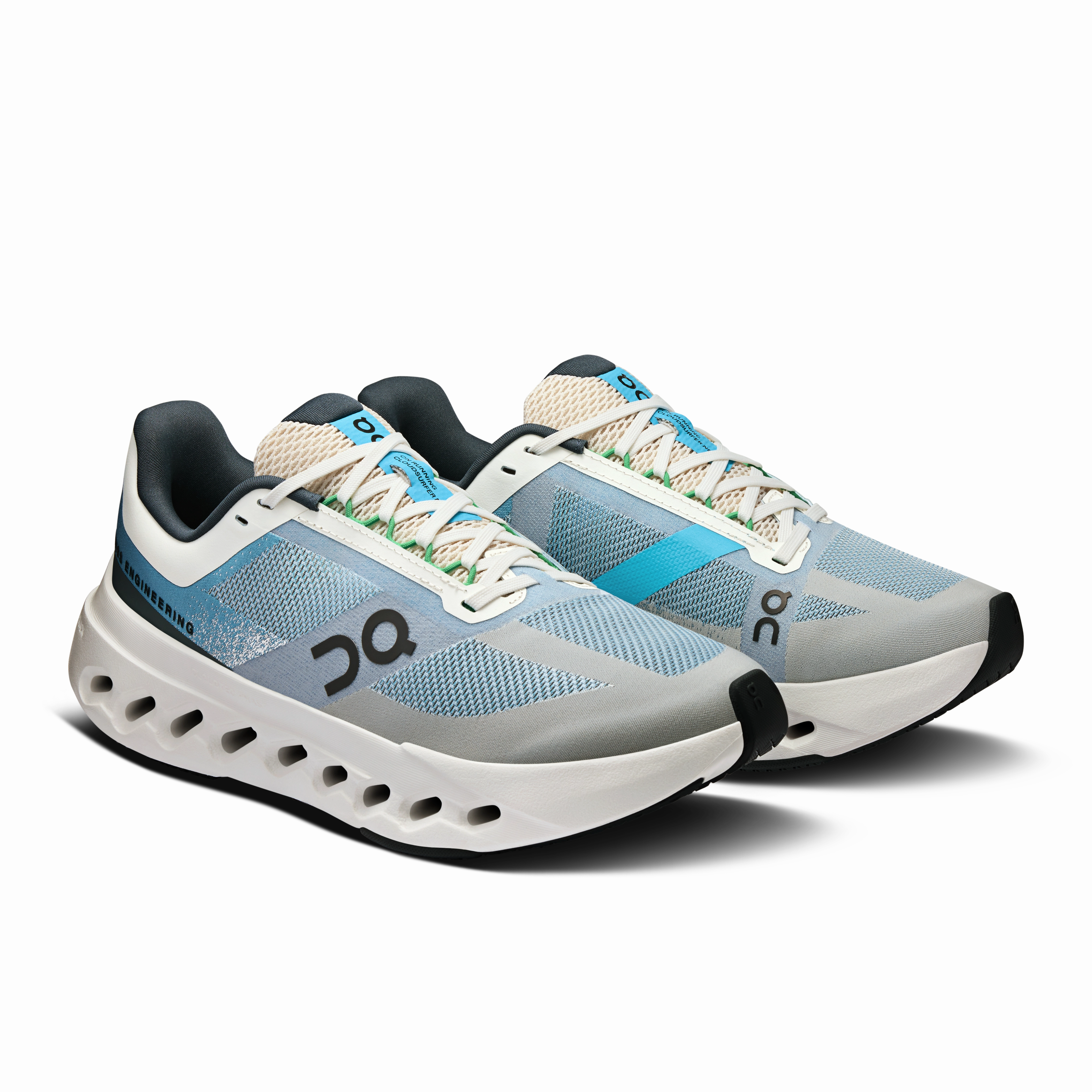 On Running Women's Cloudsurfer Next Shoes - Niagara / White Orange Running Shoes