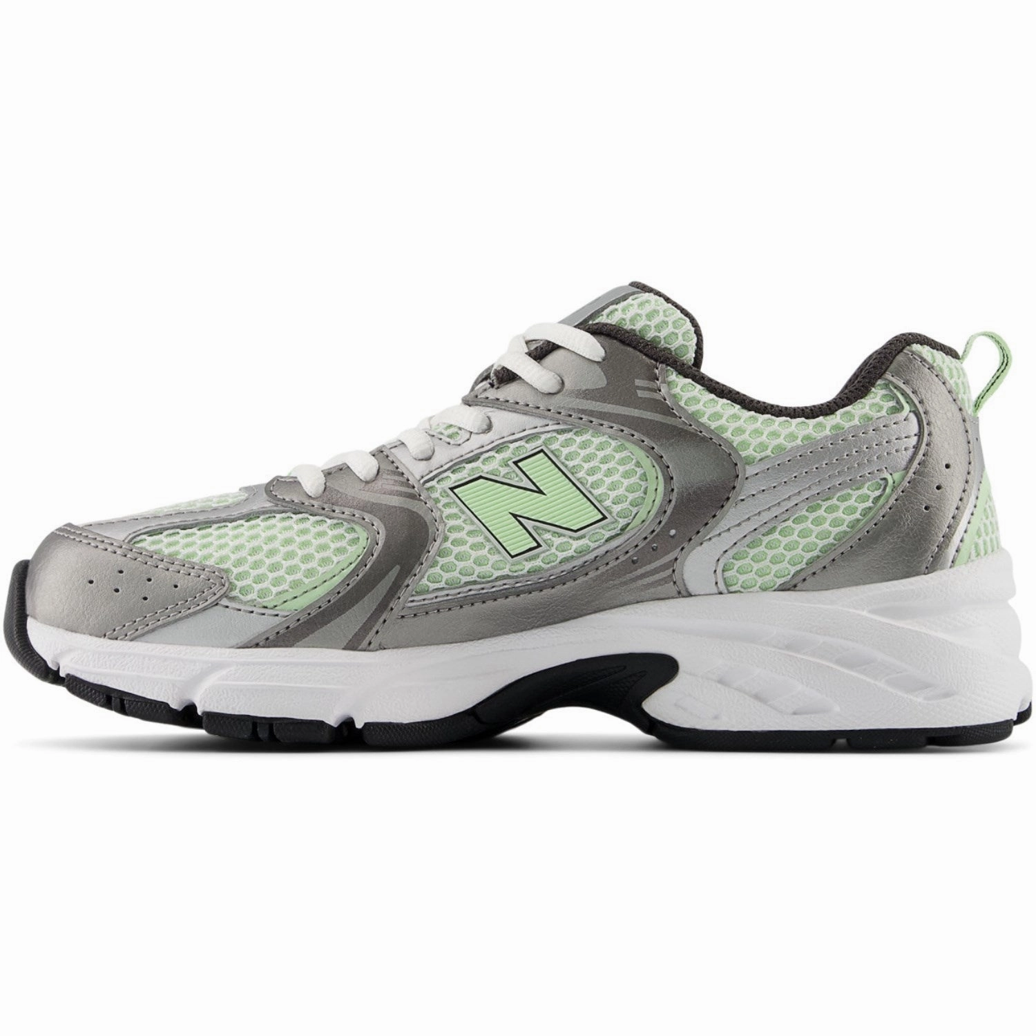 New Balance 550 Retail New Balance Dark Silver Metallic New Balance 530 Kids Lace