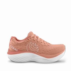 Topo Women's Atmos Running Shoes Dusty Rose/White AW24 All Cross Training Shoes