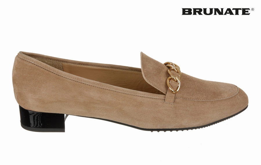 Br Candle Nut Camel Toe Loafers
