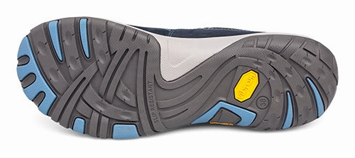 Waterproof Puffer Shoes Paisley Navy Milled Nubuck