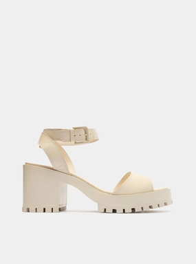 Ruched Sandals Palani Leather Sandal