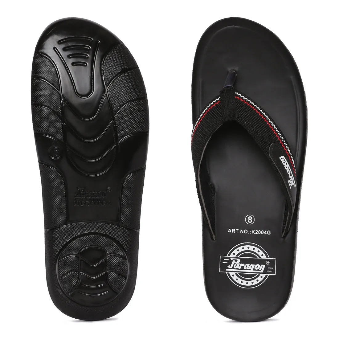 Paragon  K2004G Men Stylish Lightweight Flipflops | Casual & Comfortable Daily-wear Slippers for Indoor & Outdoor | For Everyday Use Sandals Resorts Mexico