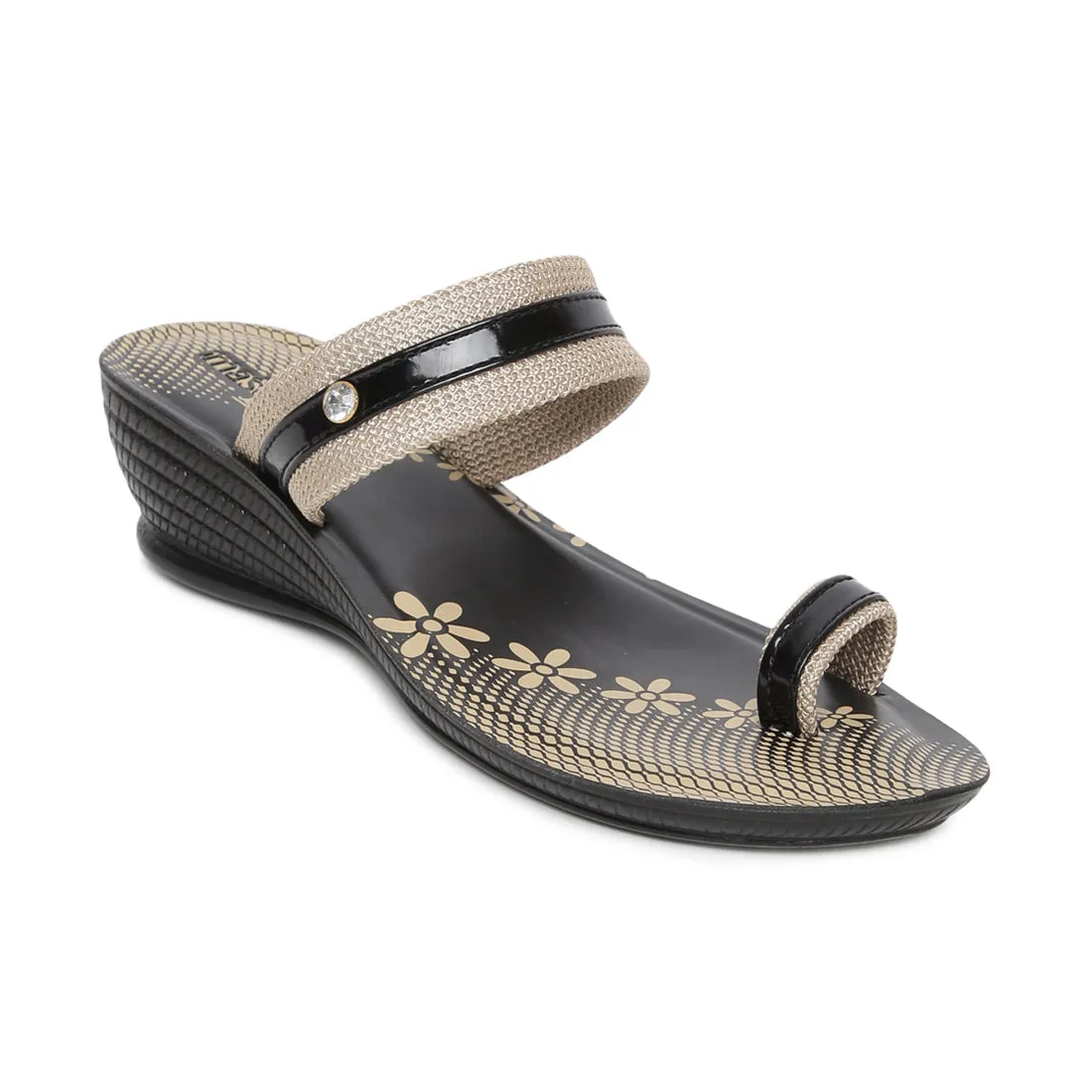 Paragon PU5209LS Women Sandals | Casual & Formal Sandals | Stylish, Comfortable & Durable | For Daily & Occasion Wear Peep Toe Shoes Sandals