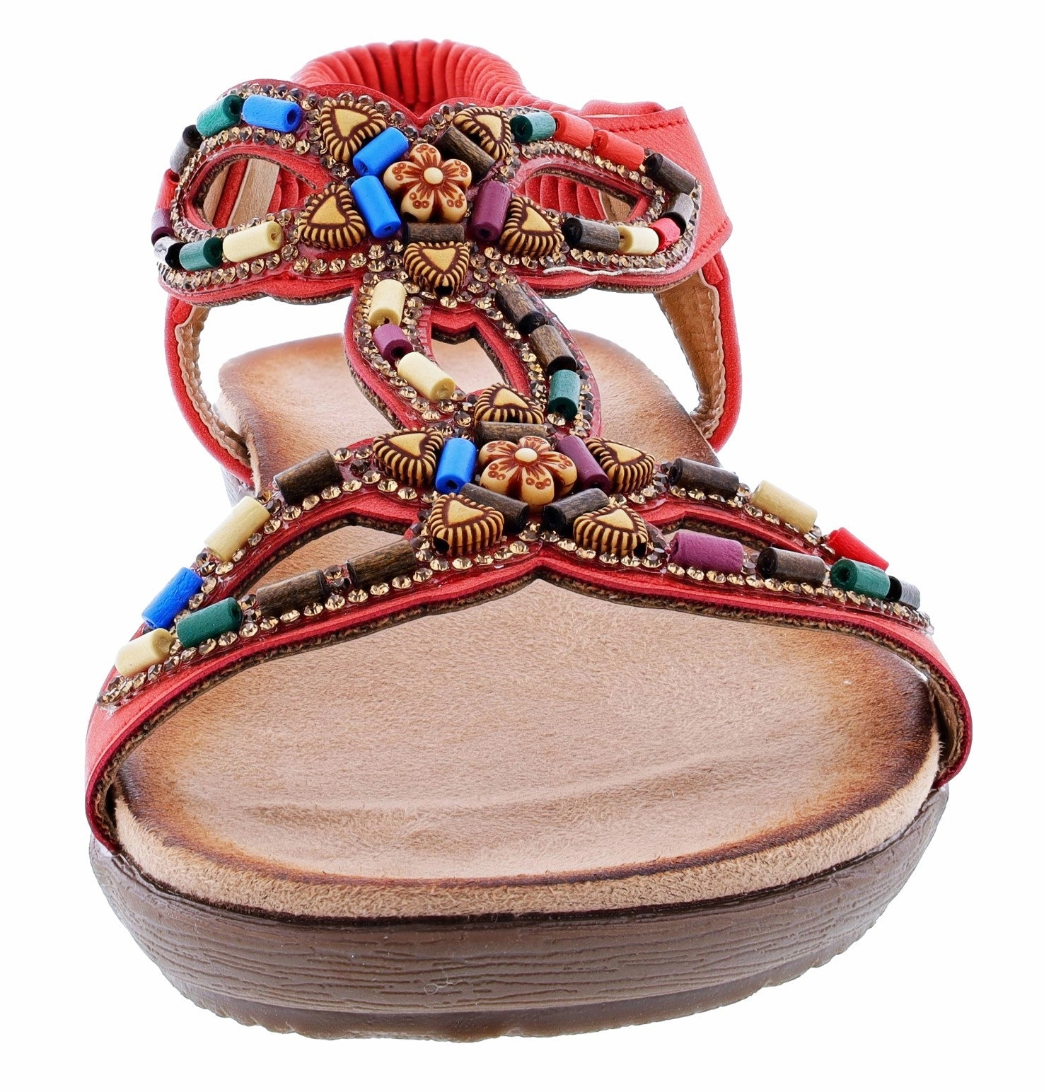 Patrizia Women's Volcanic T-Strap Summer Sandals By Spring Step In Antigua