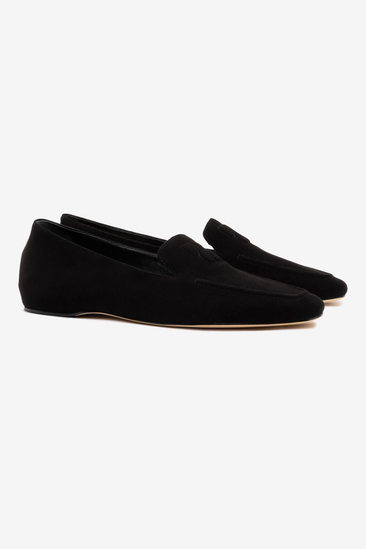 Penny Loafer In Black Suede Nordstrom Penny Loafers