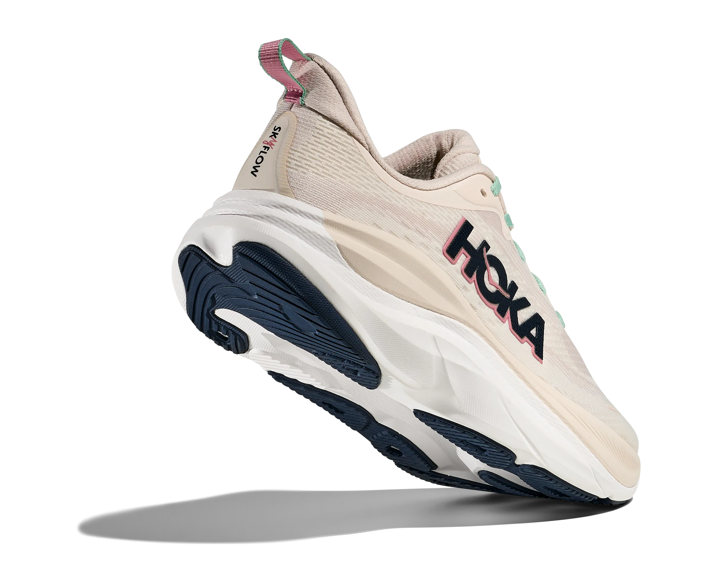 HOKA Women's Skyflow - ROSE CREAM / ALABASTER Best Running Shoe For Neutral Runners