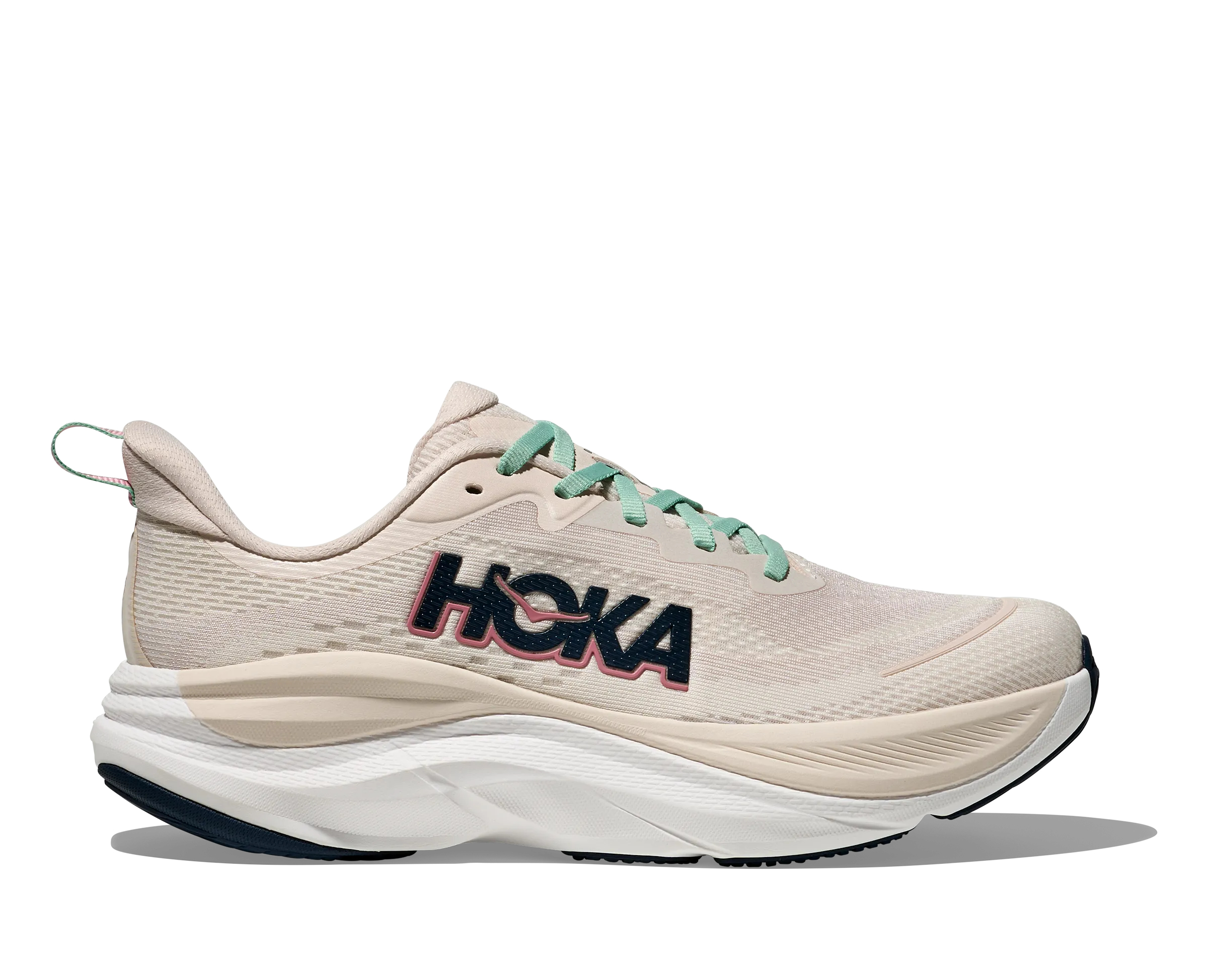 Running Shoes Release Dates HOKA Women's Skyflow - ROSE CREAM / ALABASTER