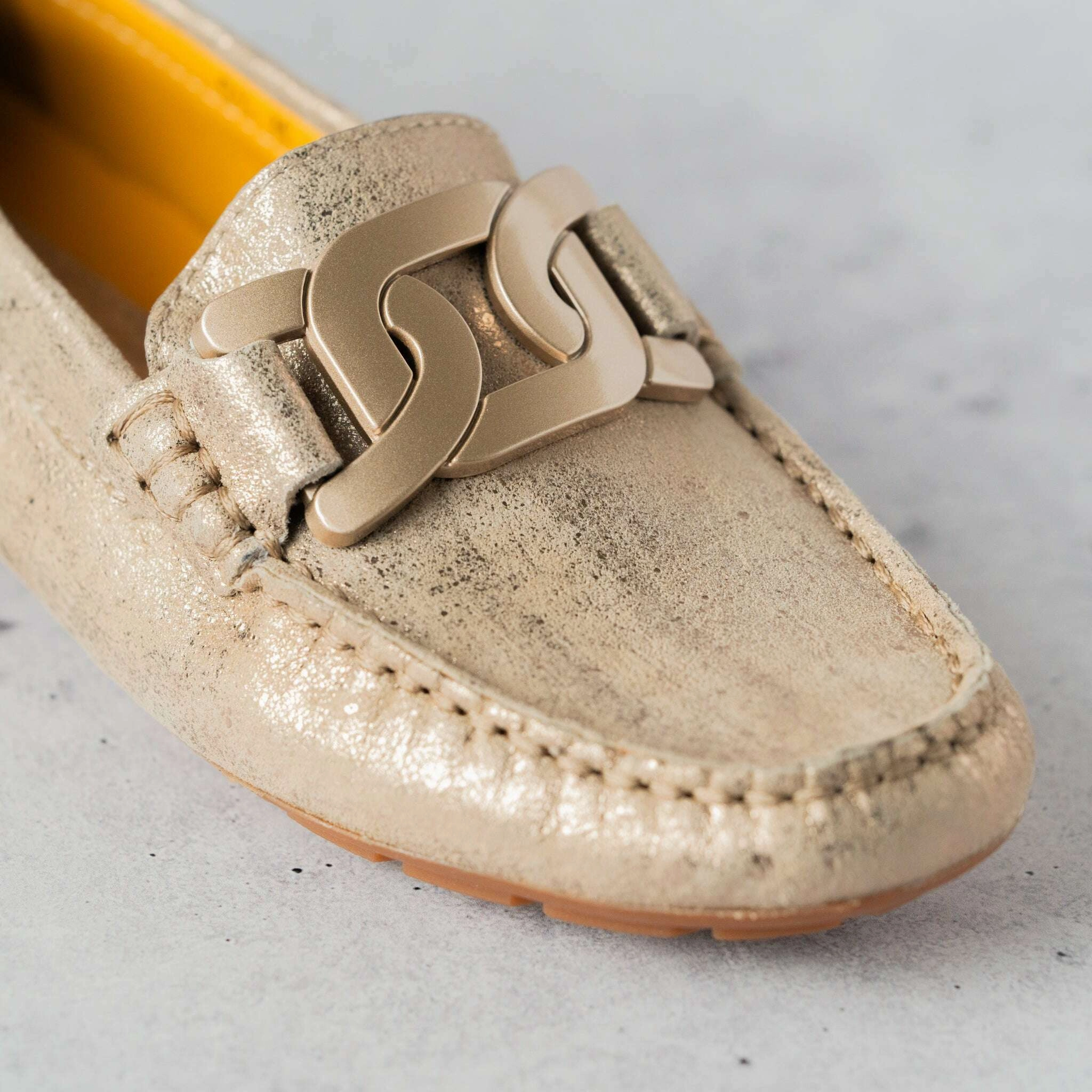 Jewelled Loafers VANELi - Aiker - Opal Metallic