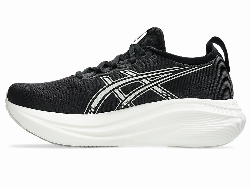 Ff Blast Asics Shoes Women's ASICS Gel-Nimbus 27 - Black/Lake Grey