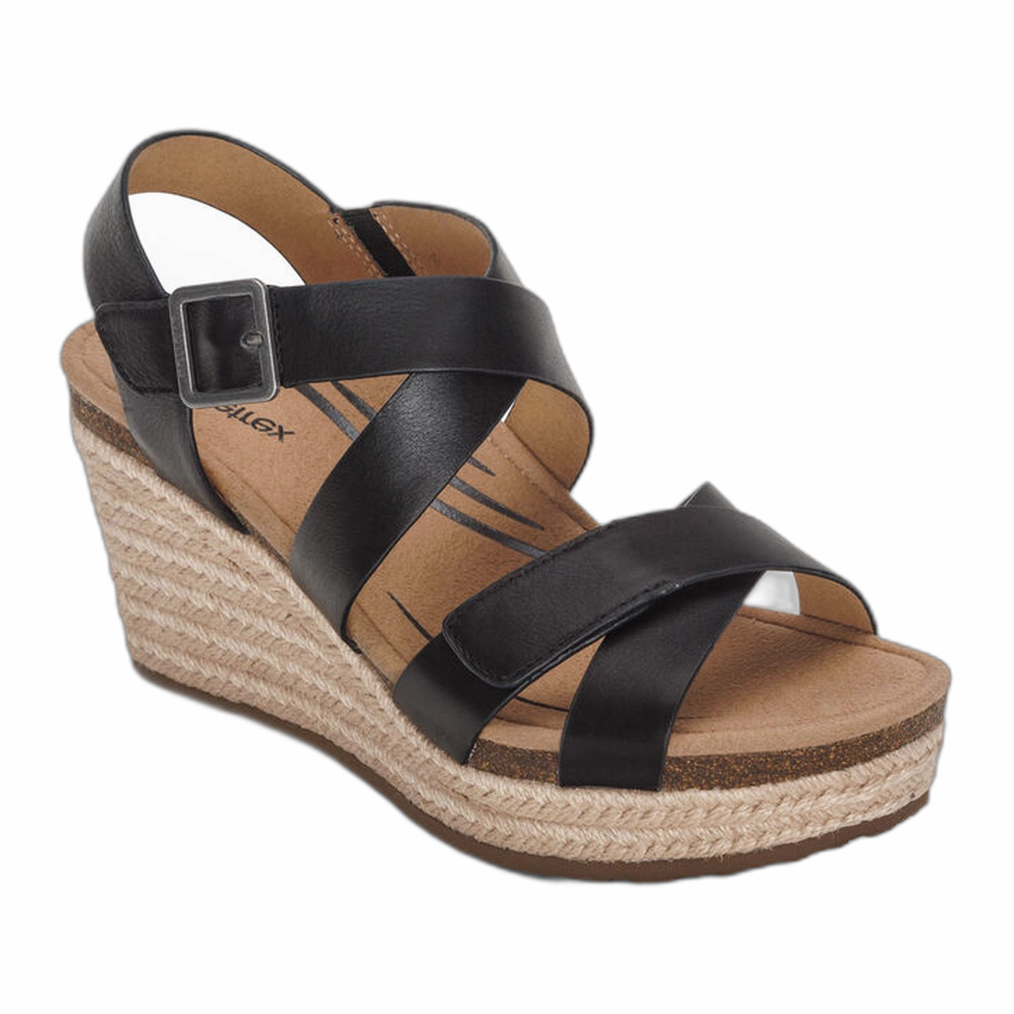 Anna Arch Support Wedge Double G Sandals