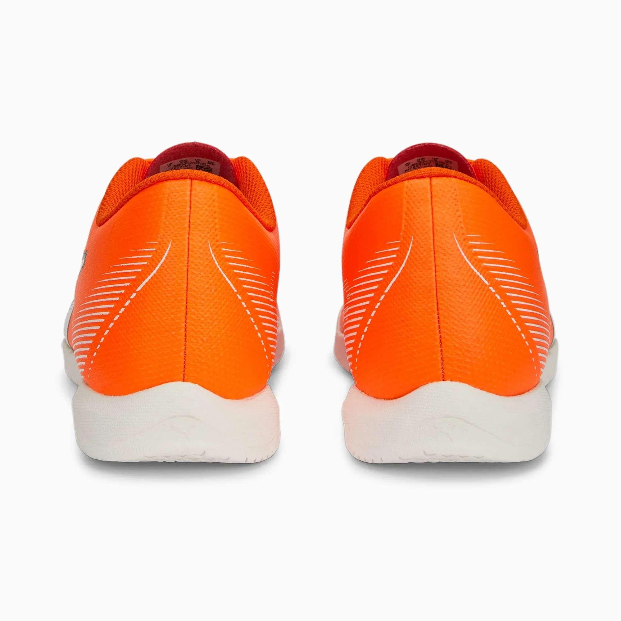 Better Foam Prowl Training Shoes Puma Ultra Play Shoes Men's IN Indoor Shoes Soccer Football-Orange/White