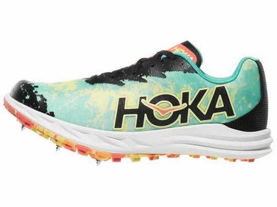Hoka | U Crescendo XC | Unisex Spike | Cielo Blue/Yuzu Wash Shoes In Washing Machine