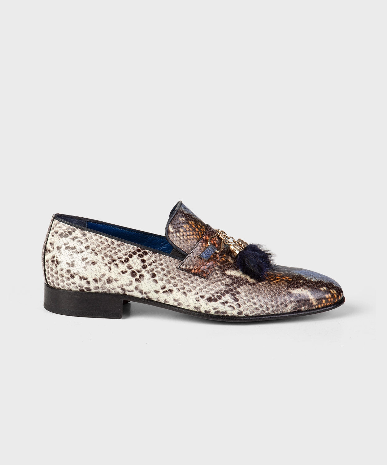 Ash Loafers Crocodile Pattern Loafer