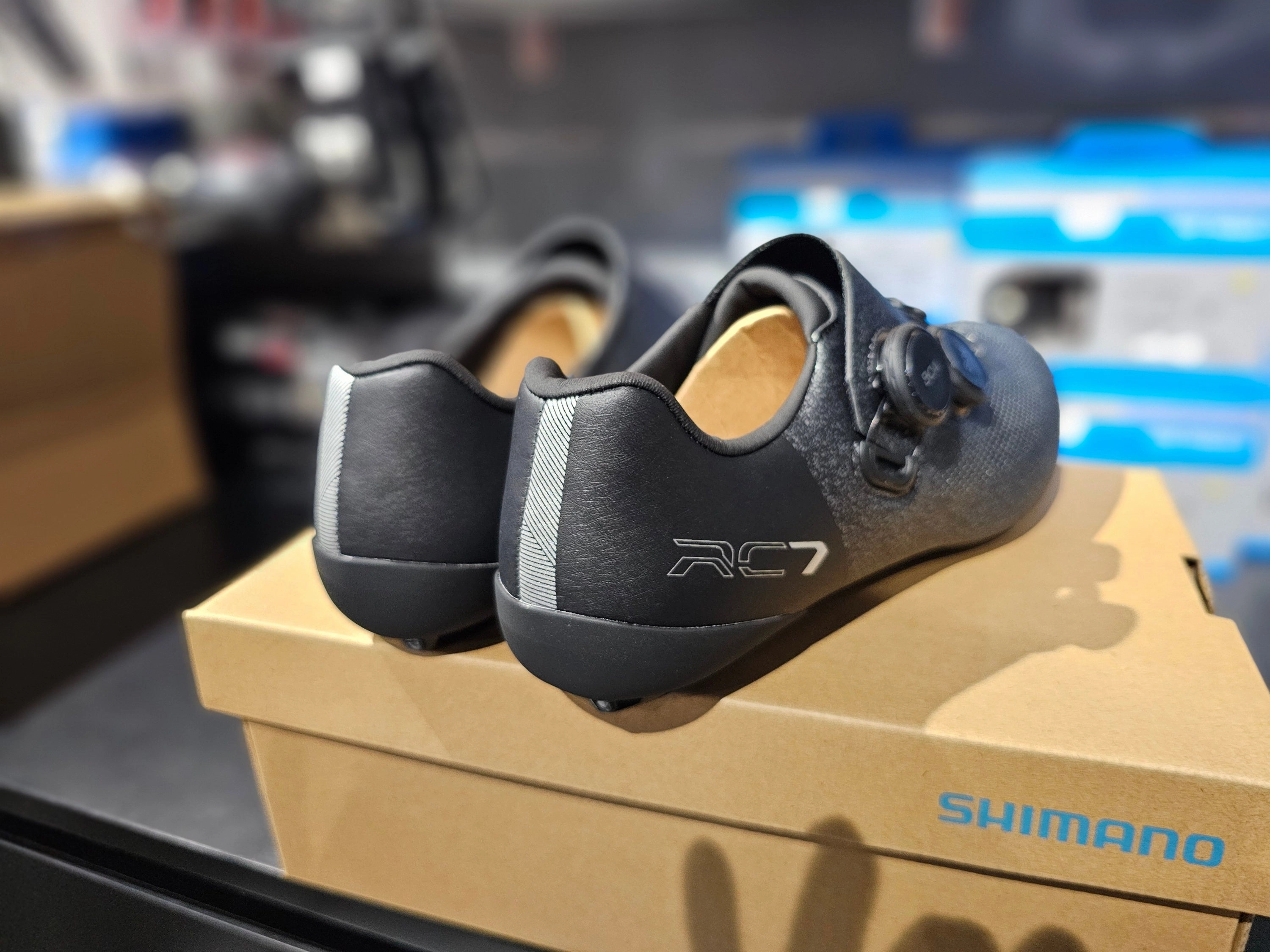 Ice Climbing Shimano SH-RC703 Gray Splatter Special Edition (Wide)