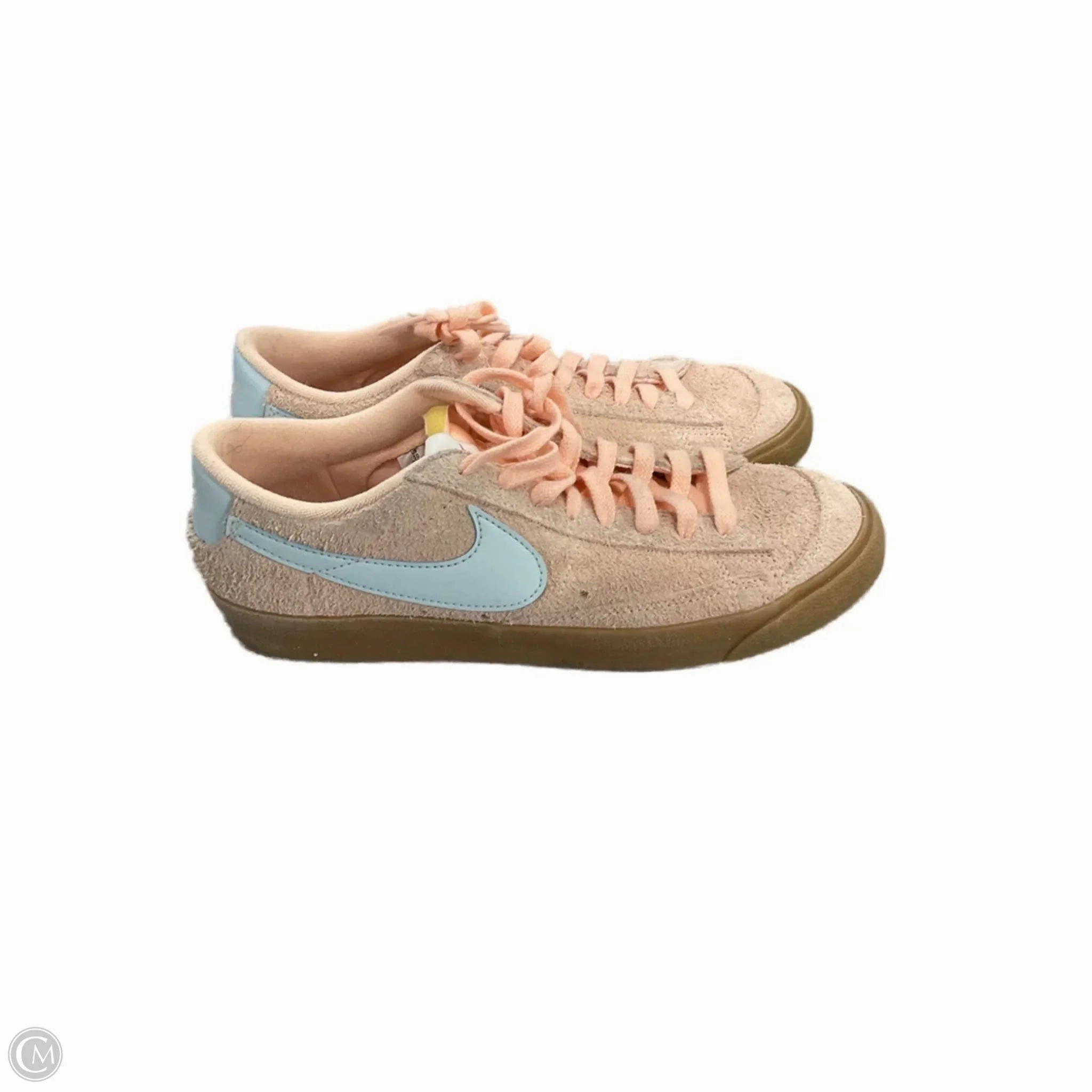 Classic Nike Shoes Shoes Sneakers By Nike In Peach, Size: 10