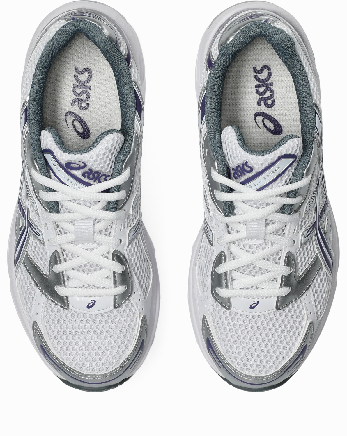 Asics "Gel-1130" W - White / Dusty Purple Arch Support Shoes Asics