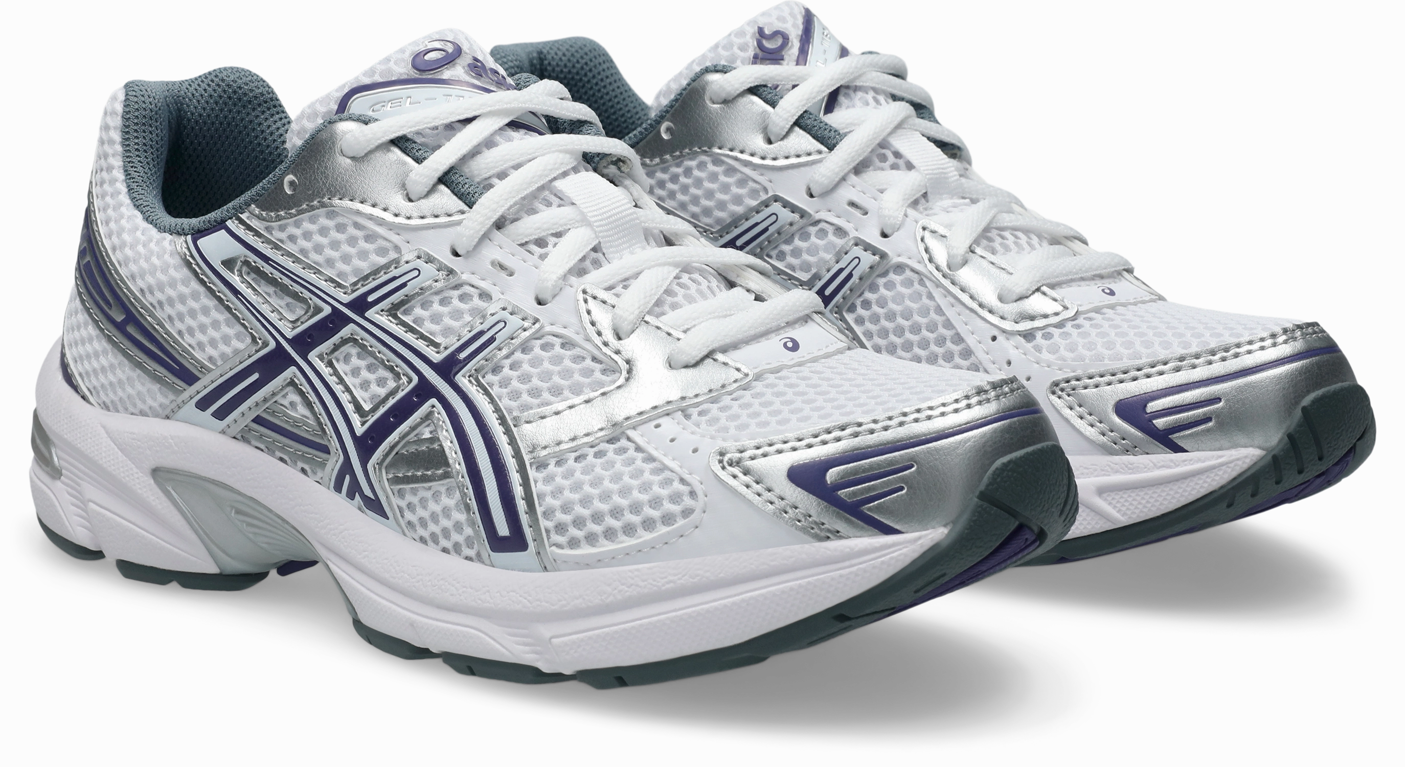 Asics "Gel-1130" W - White / Dusty Purple Asics Blast Running Shoes
