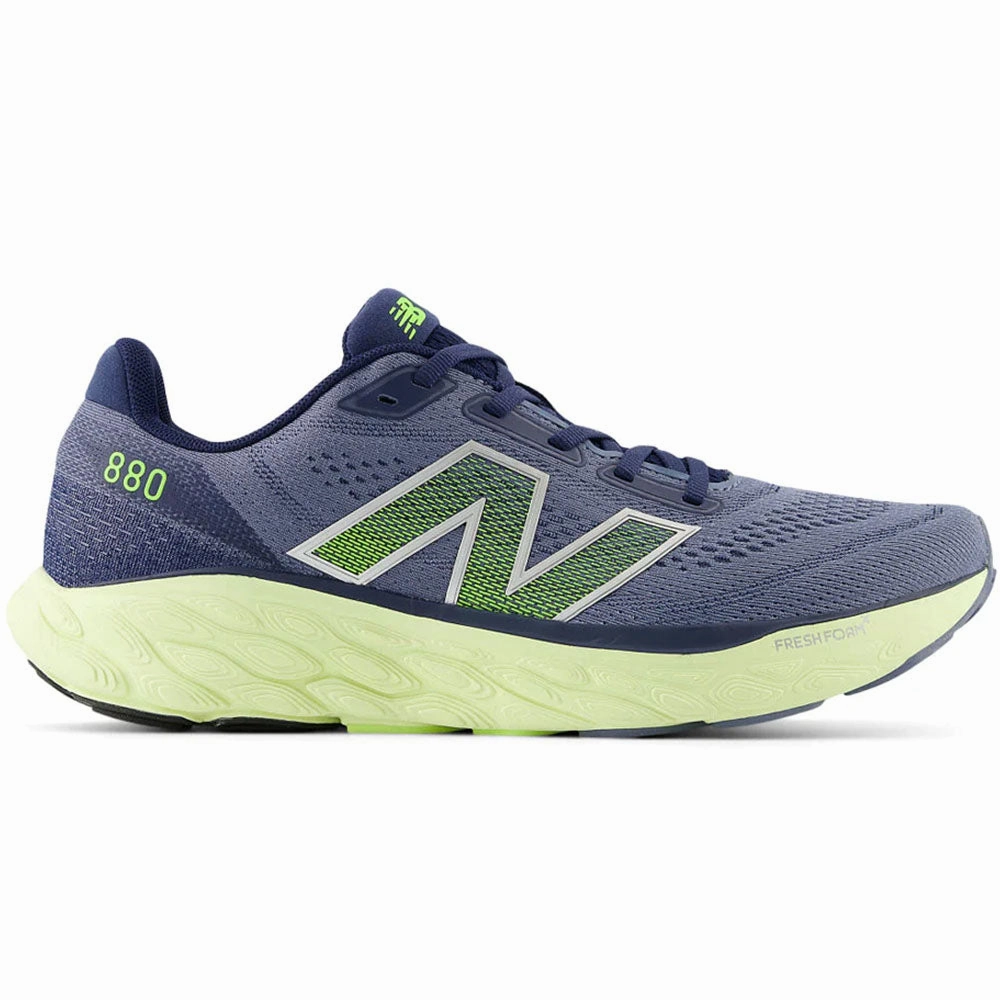 Men's New Balance Fresh Foam X 880v14, Arctic Grey/Limelight, 8 D Medium New Balance Women Running