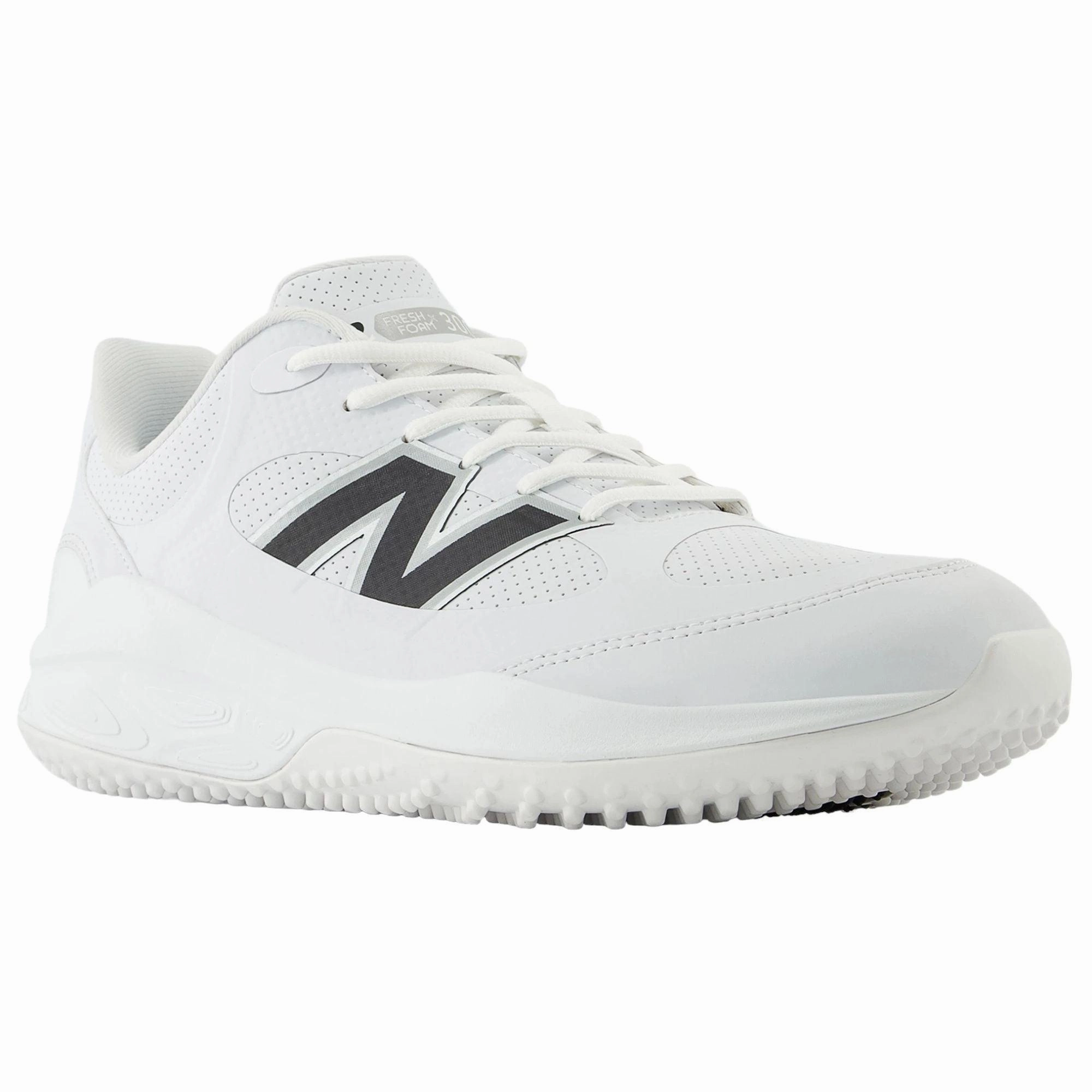 New Balances Pink And Silver New Balance Men's Fresh Foam 3000 v7 Synthetic Turf Baseball Shoes - White - T3000SW7