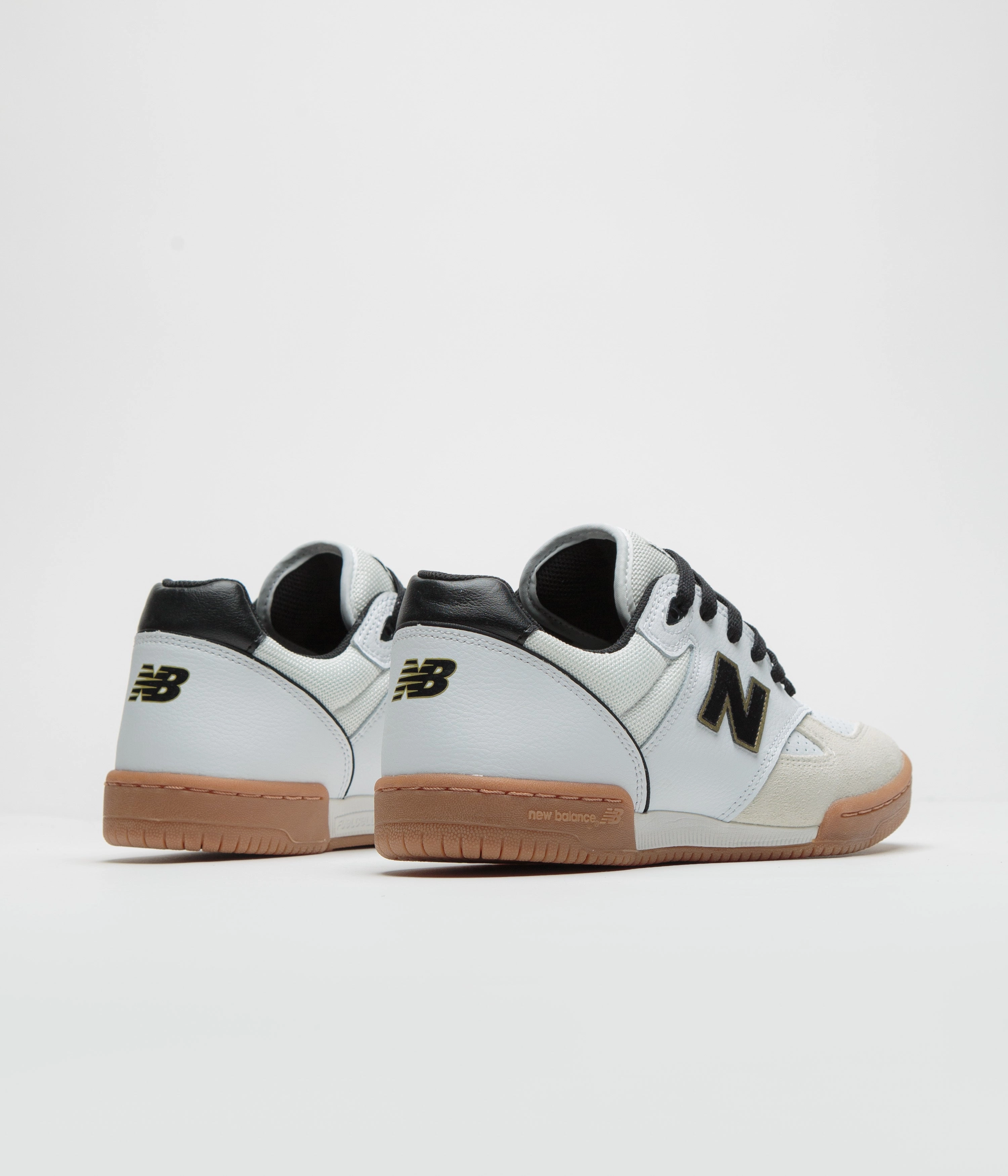 New Balance Numeric 600 Tom Knox Shoes - White / Black Do All New Balance Shoes Fit The Same