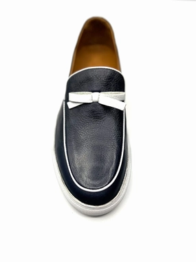 Wearing Socks With Loafers Vercini Elegant Casual Leather Bow Loafer