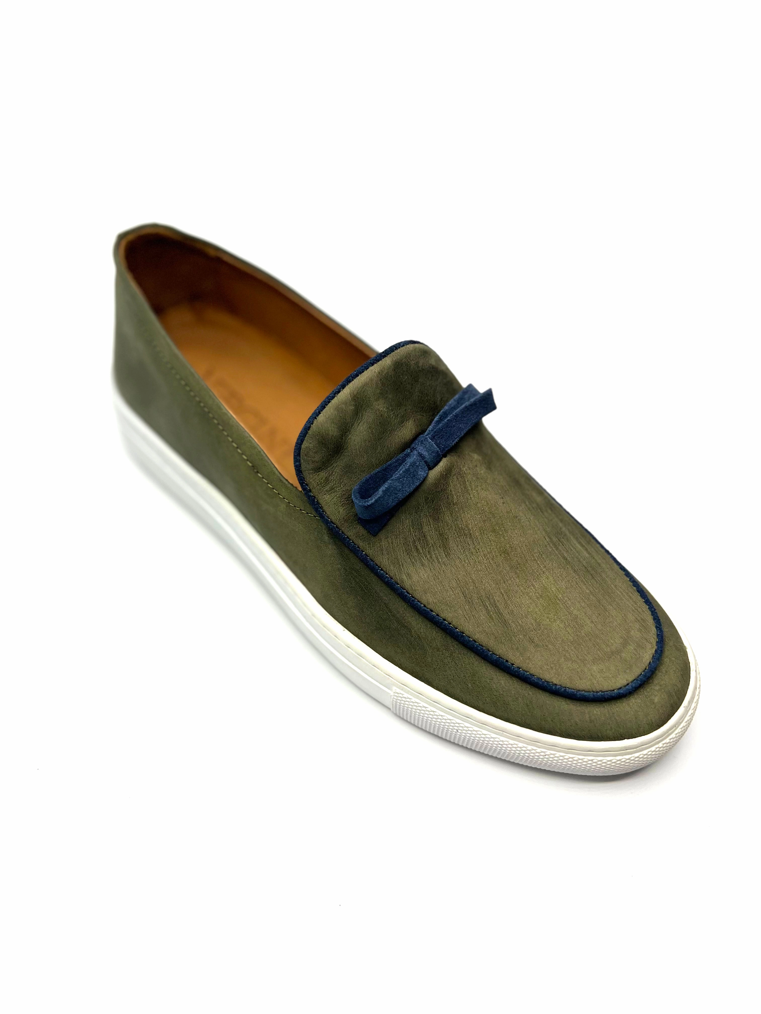 Belgian Shoes Henri Loafers Vercini Elegant Casual Leather Bow Loafer