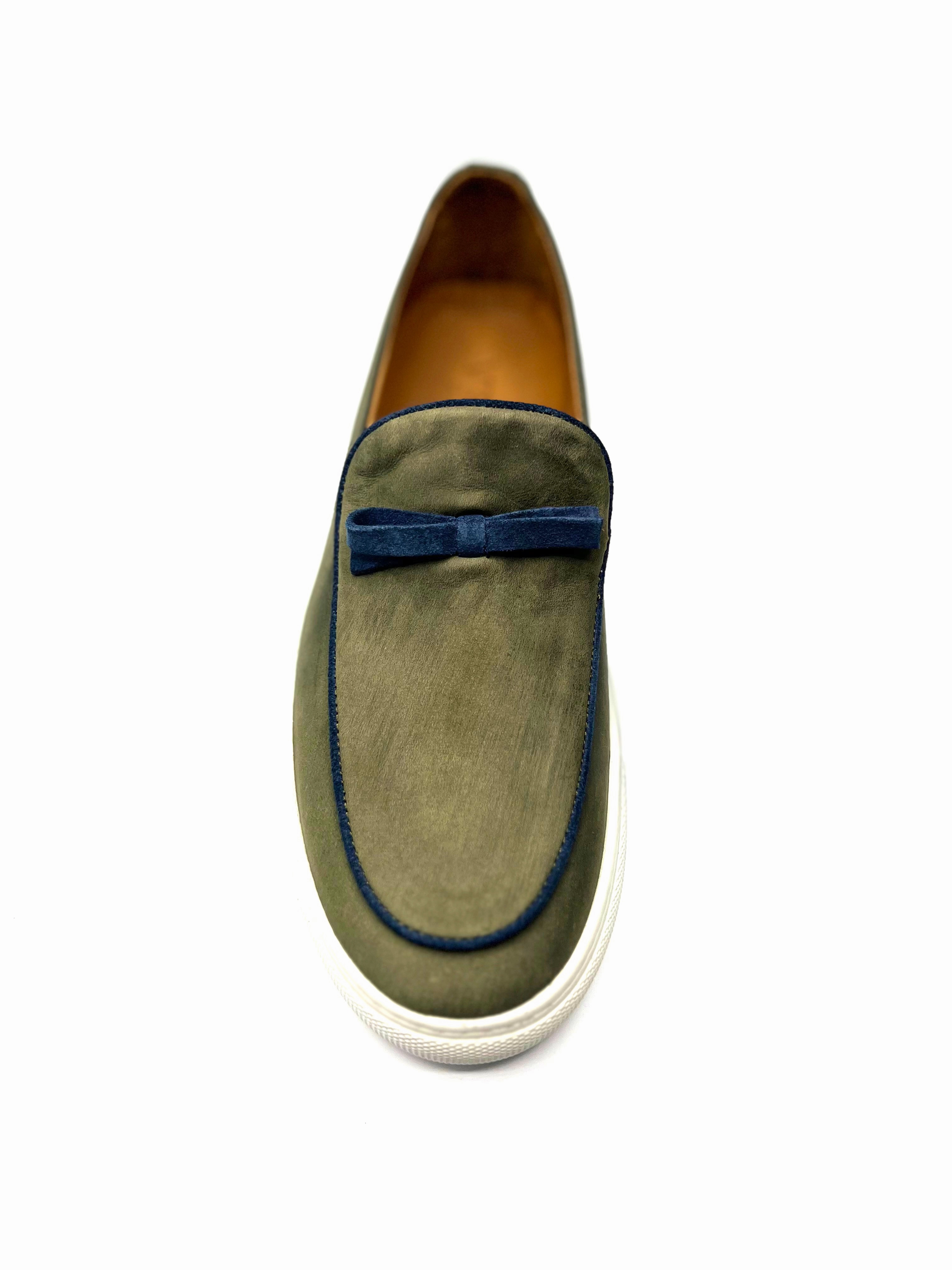 Vercini Elegant Casual Leather Bow Loafer Best Loafers For Plantar Fasciitis