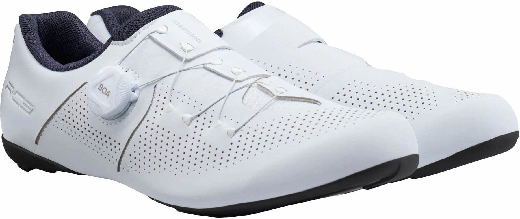 Shimano RC302 Mens Road Cycling Shoes - White Affordable Cycling Shoes