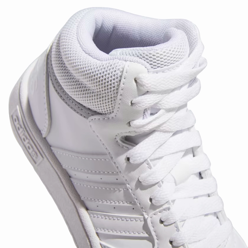 Sneakers From Italy Adidas scarpa sneakers da ragazzi Hoops Mid 3.0 GW0401 bianco grigio