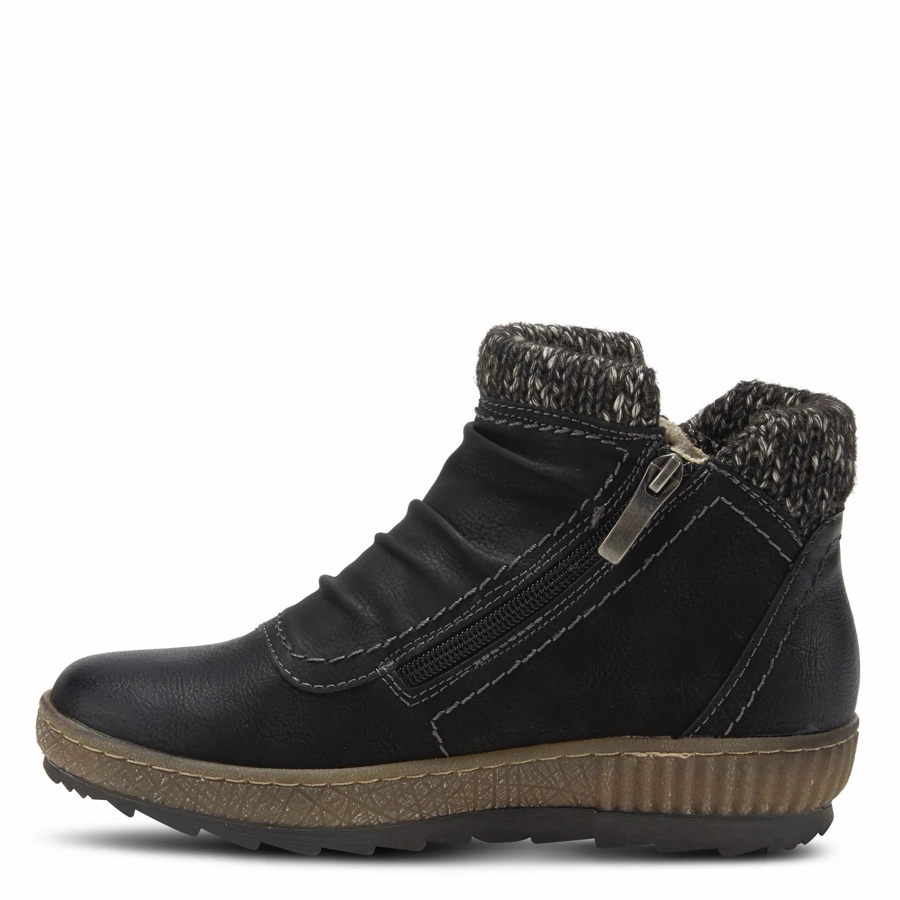 Spring Step Relife Water-Resistant Cleora Boot - Black Sustainable Waterproof Shoes