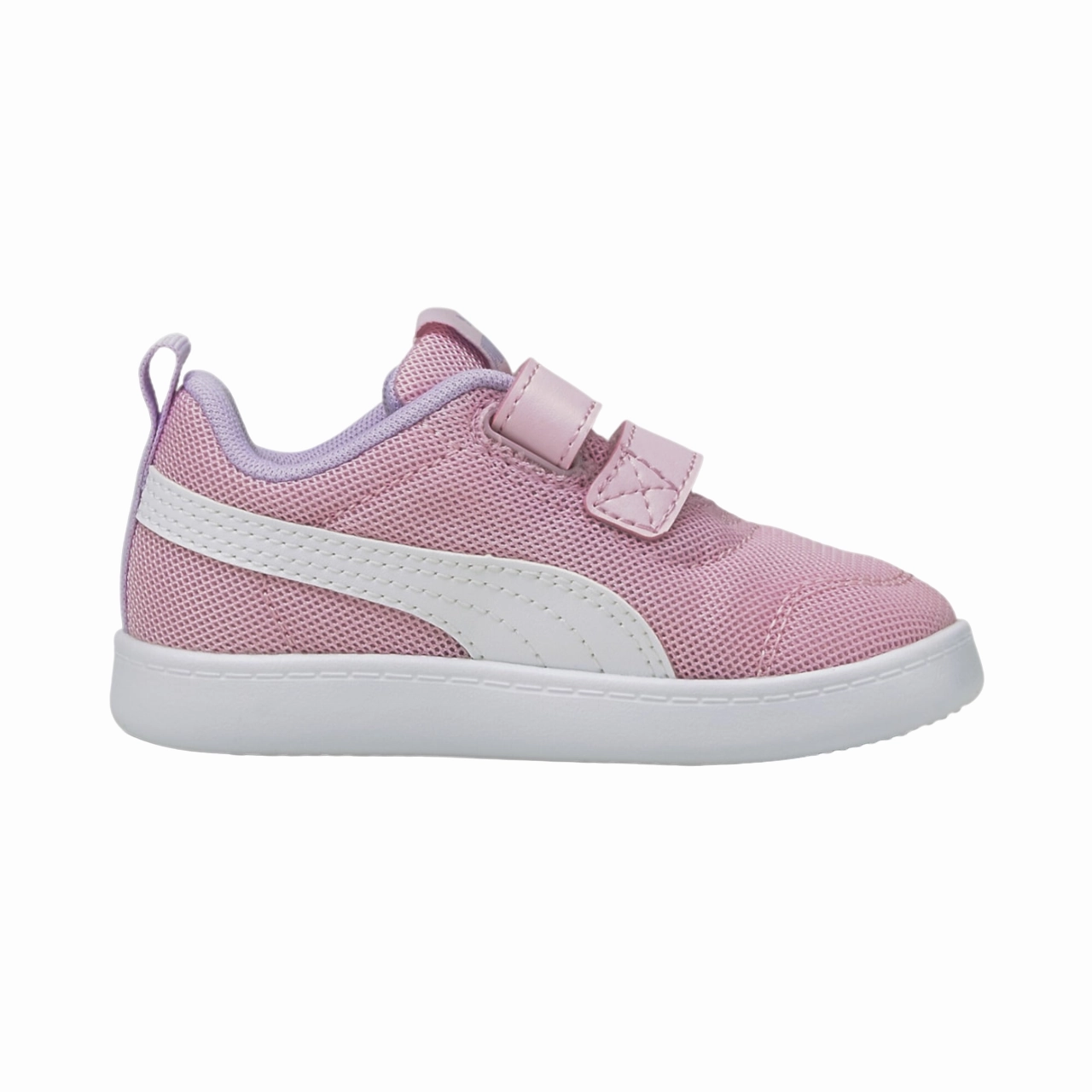 Puma scarpa da ginnastica con strappo da bambina Courtflex v2 Mesh V 371759-08 rosa-bianco Curated Sneakers