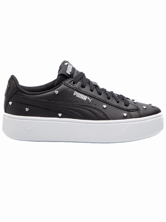 Puma scarpa sneakers da donna Vikky Stacked Studs 369636 01 nero Melo Sneakers