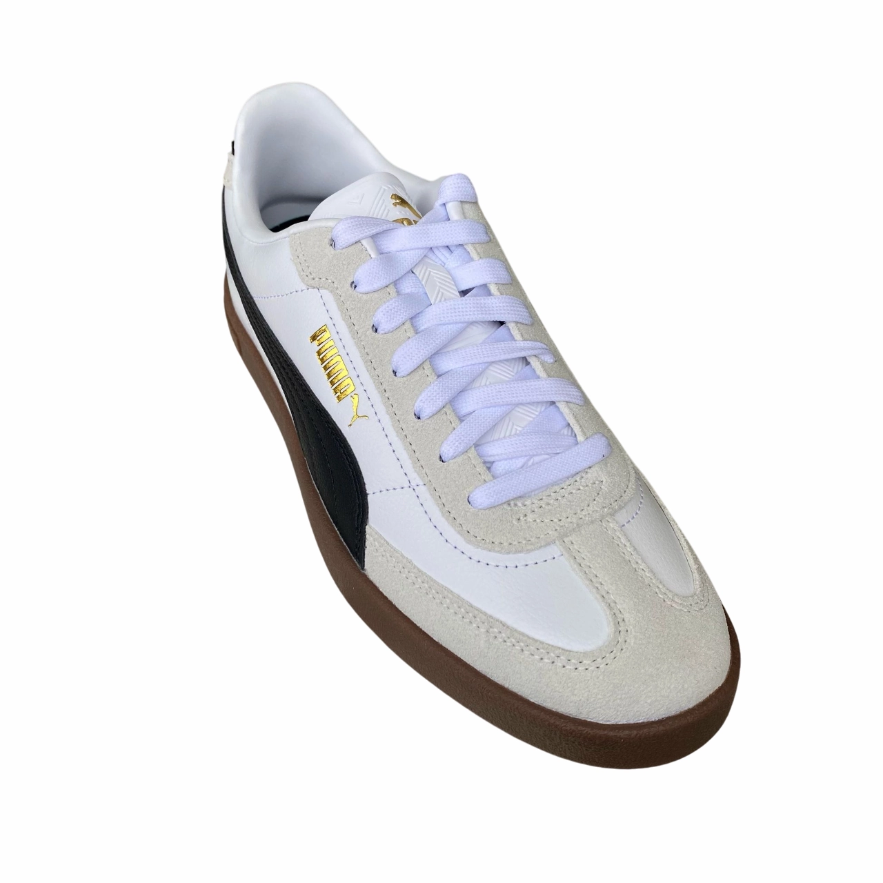 Puma scarpa sneakers da uomo Club II Era 397447 07 bianco-nero-gomma