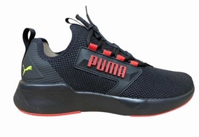 Puma scarpa sneakers da uomo Retaliate 192340 18 nero-rosso 