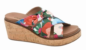 Extra Wide With Sandals Women's Bowdacious Sandals In Floral