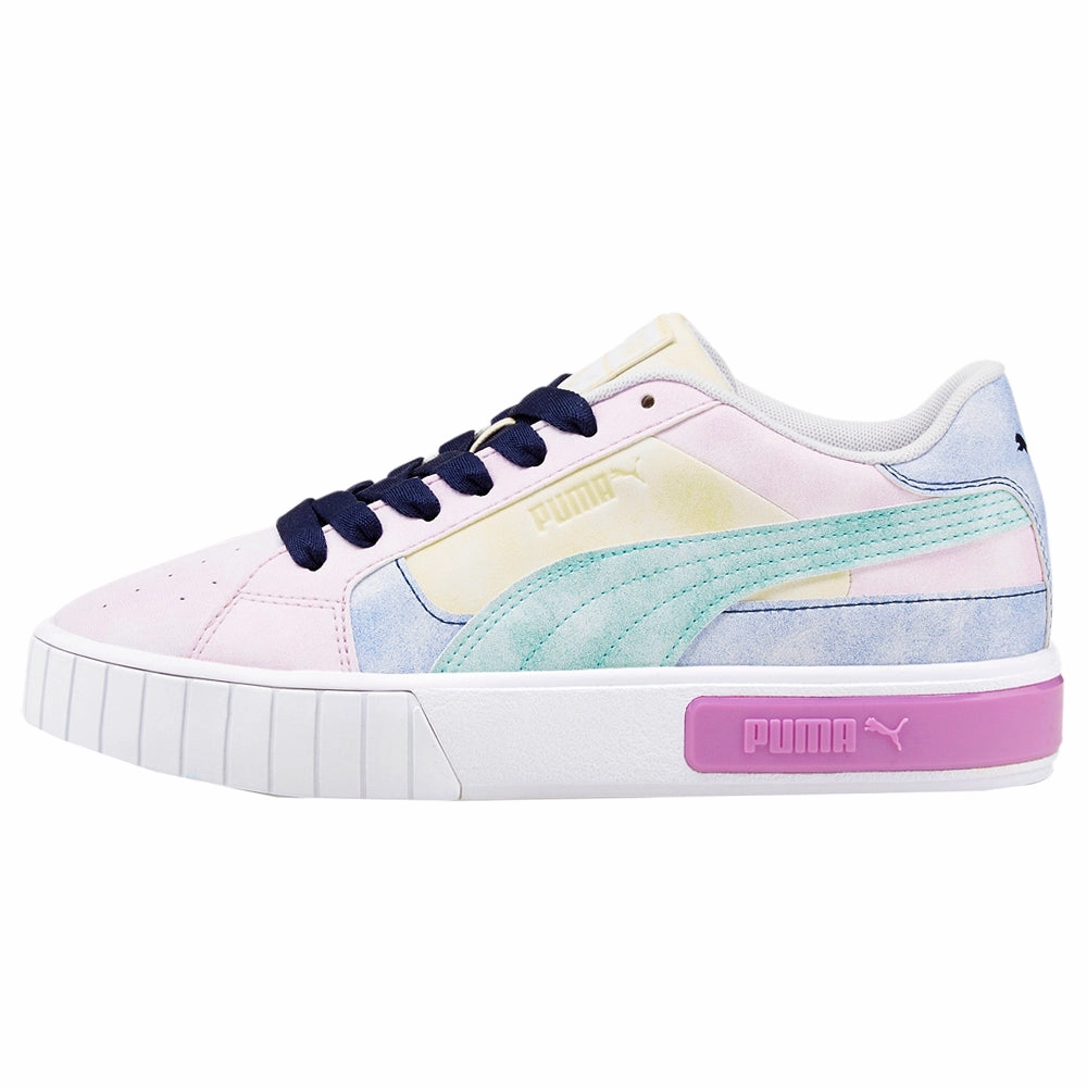 Cali Star Tie Dye Lace Up Sneakers Puma Nrgy Neko Retro Running Shoes