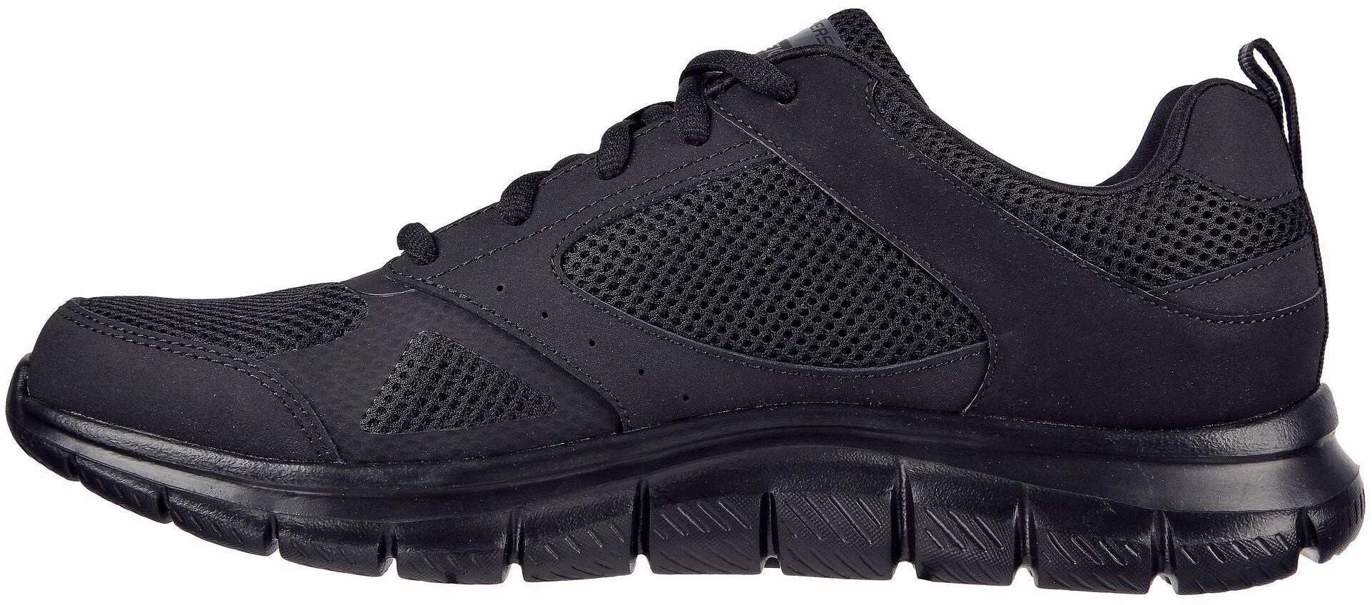 Skechers Track Syntac Mens Training Shoes - Black Best Training Shoes For Track Sprinters