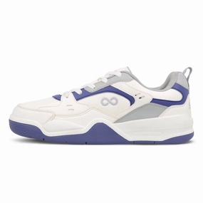 Iridescent Sneakers Men's Colourblocked Sneakers - WY3477 White Grey