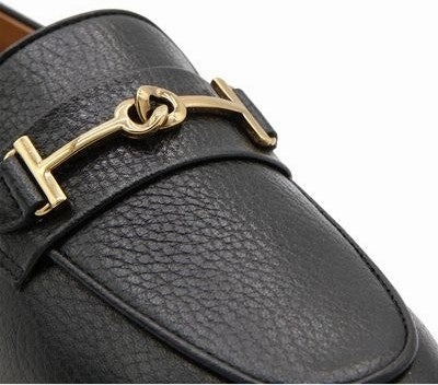 LEATHER LOAFERS WITH BOW Marc Fisher Loafers