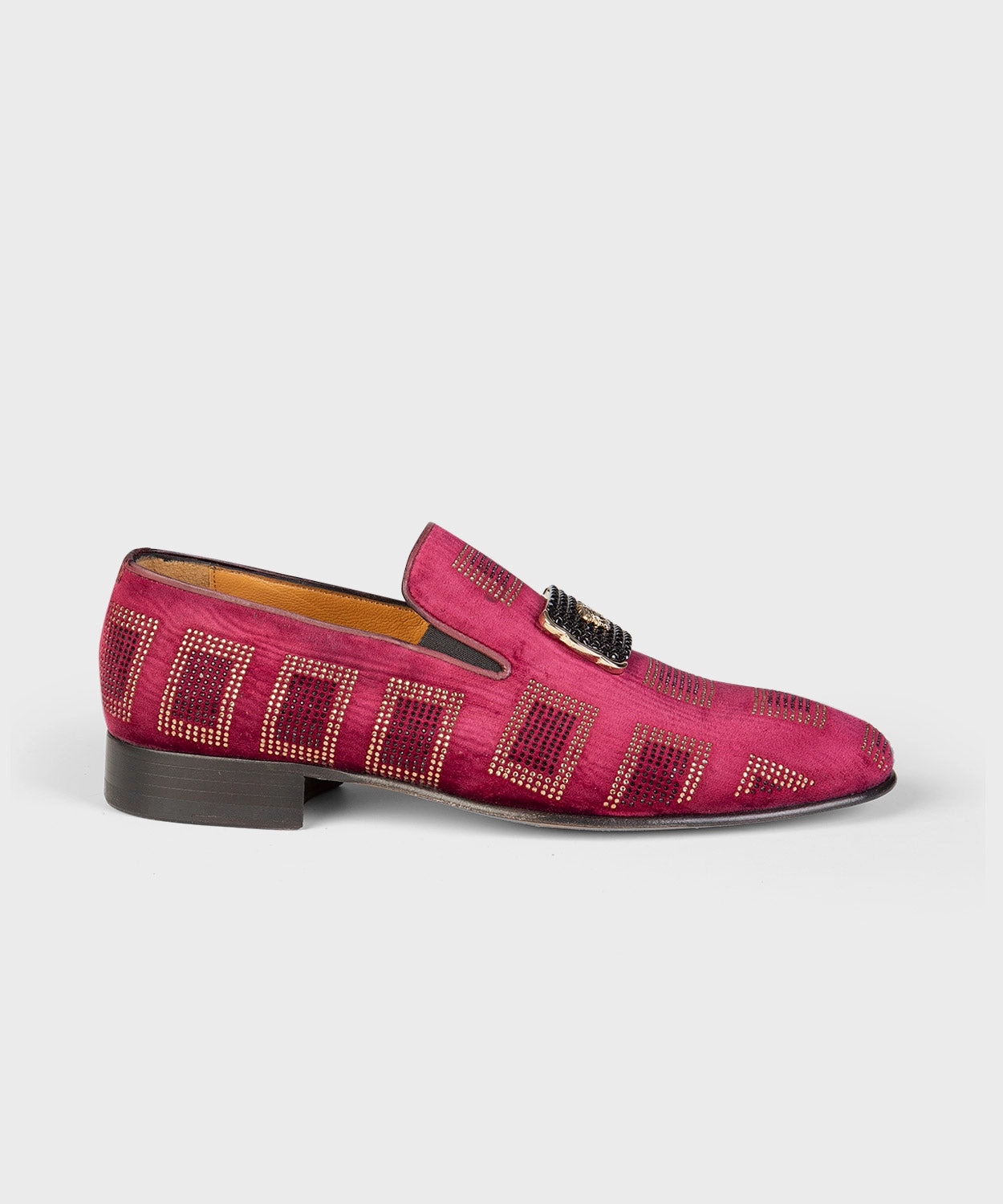 Red Suede Loafers Cat Loafers