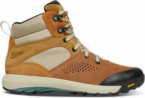 Danner Womens Inquire Mid Golden Oak/Sagebrush Suede Hiking Boots Hiking Shoes Benefits