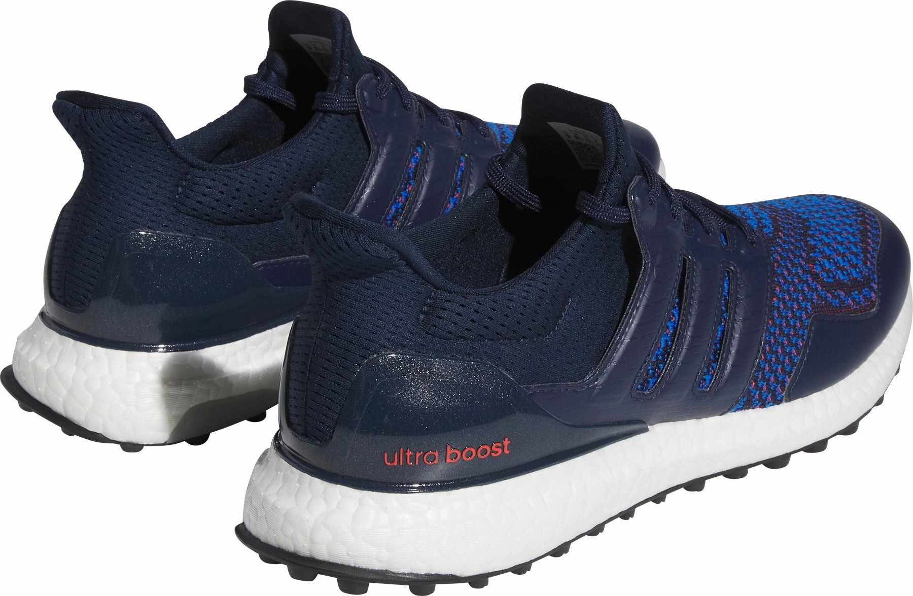 adidas Ultra Boost Spikeless Golf Shoes - Blue Adidas.golf Shoes