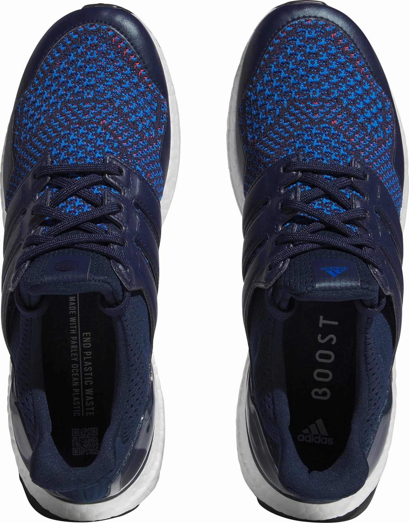 adidas Ultra Boost Spikeless Golf Shoes - Blue Adidas Originals Pharrell Williams Shoes